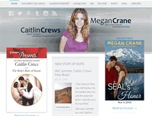 Tablet Screenshot of megancrane.com